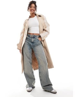 adidas Originals Adicolour Trench Coat - White