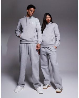 adidas Originals Trefoil Essentials Straight Leg Joggers - Grey