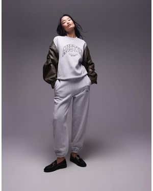 Grey joggers womens topshop new arrivals