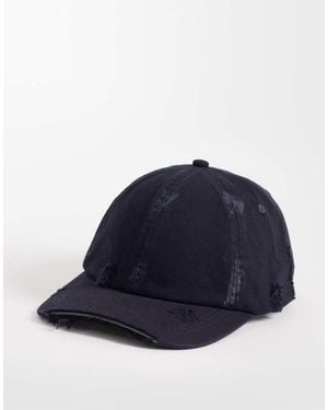 Weekday Distressed Cap - Blue