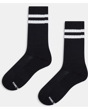 Only & Sons 2 Pack Socks - Black