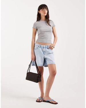 JJXX Seville Denim Shorts - White