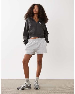 New Balance Trackside Fleece Full-zip Hoodie - Black