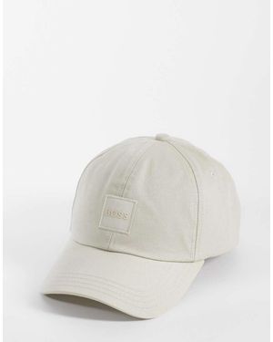 BOSS Derrel Tonal Logo Cap - White