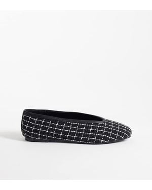 Public Desire Caprice Ballet Flats - Black