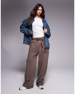 Good For Nothing Relaxed Straight Leg Logo jogger - Natural