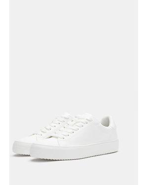 Pull&Bear Basic Trainers - White