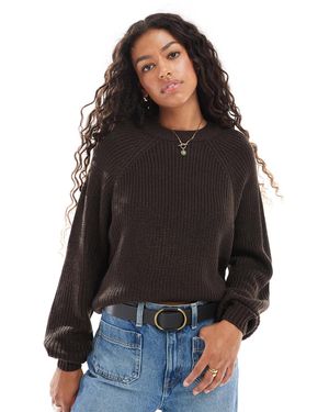 Threadbare Pull ras - Noir