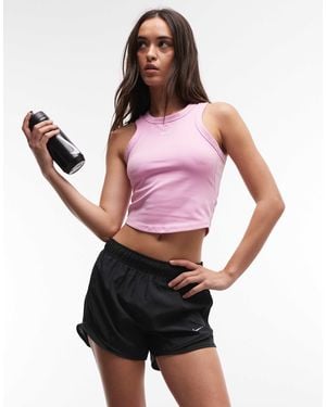Nike Nike One Fitted Dri-fit Cropped Tank Top - Pink