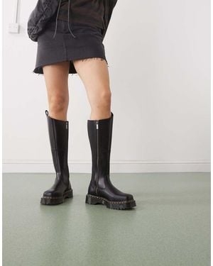 Dr. Martens Amaayah Hi Riding Boots - Black