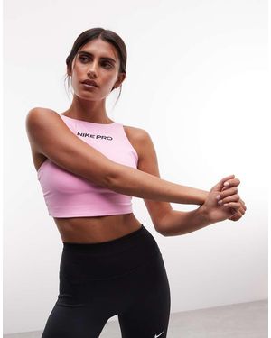 Nike Pro Dri-Fit Gewatteerde Sport-Bh - Roze