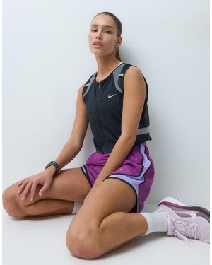 Nike Tempo Canotta Da Corsa Nera - Nero