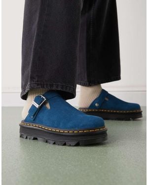 Dr. Martens Zebzag Mule - Blue