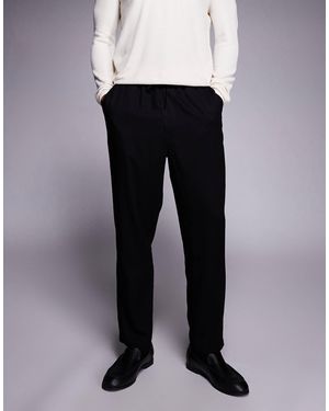 ASOS – schmal zulaufende hose - Schwarz