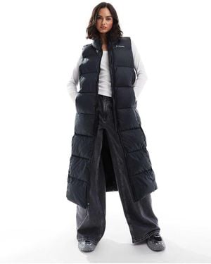 Columbia Puffect Puffer Long Vest - Blue