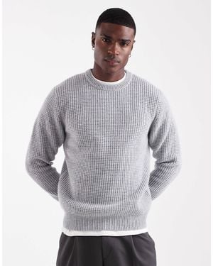 Levi's Presidio Textured Knit Sweater - Gray