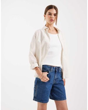 Dickies 1993 7 Inch Carpenter Jean Shorts - White