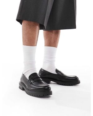 SEQWL Calvin Chunky Loafers - Black