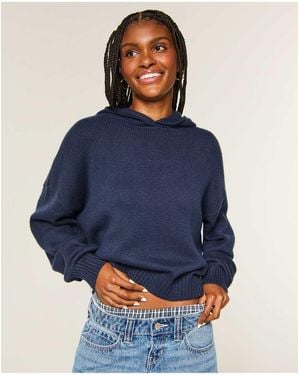 Hollister Easy Jumper Hoodie - Blue