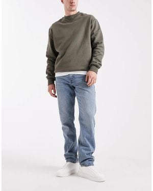 New Look – jeans mit geradem schnitt - Blau