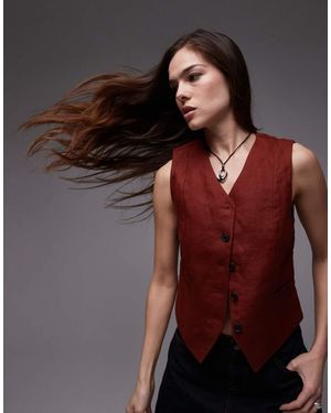 & Other Stories Gilet Ruggine Aderente - Marrone