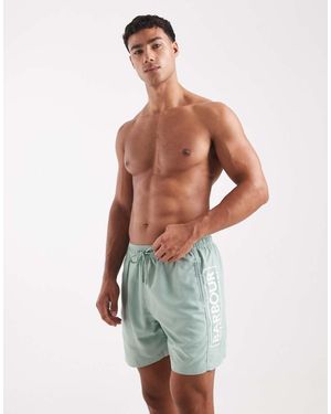 Barbour Logo Swim Shorts - Blue
