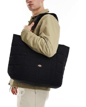 Dickies Thorsby Quilted Tote Bag - Black