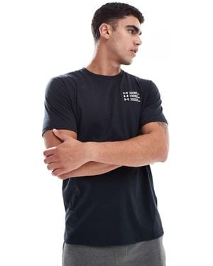 Under Armour Triple Stack Left Chest Logo T-shirt - Blue