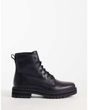 Timberland Britton drive mittelhoher schnürstiefel - Schwarz