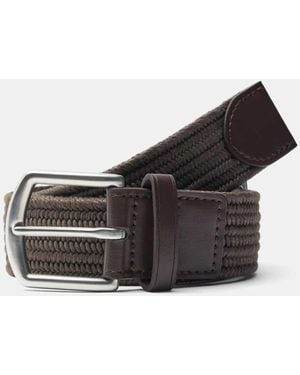 Pull&Bear Braided Belt - Black