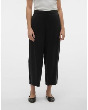 Vero Moda Culotte Trousers - Black
