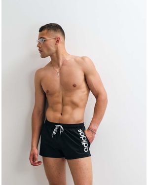 adidas Originals Adidas Training 3In Swimshorts With Logo - Blue