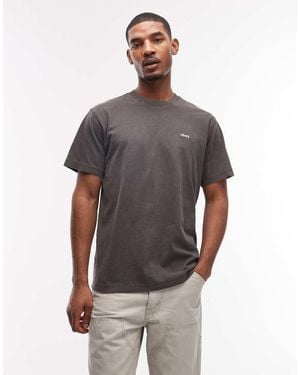 Obey Lowercase Short Sleeve Pigment T-shirt - Grey