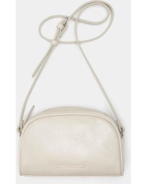 Pull&Bear Basic Crossbody Bag - White