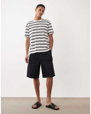 ASOS Lightweight Loose Denim Jorts - Blue