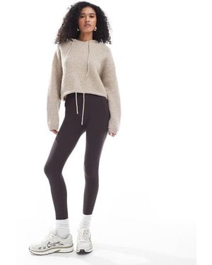 New Look Seamless Legging - Brown
