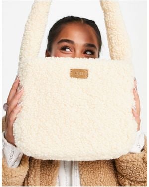 UGG Edalene Sherpa Shoulder Bag - Natural