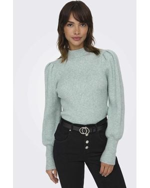 ONLY Pull en maille - brume - Gris