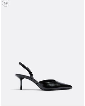 Stradivarius Slingback-schuhe mit kitten-heel - Weiß