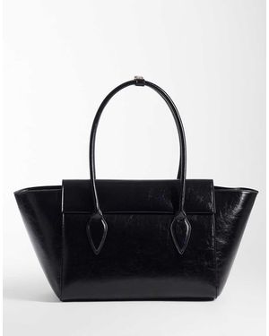 ASOS Maxi Borsa Strutturata Nera - Nero