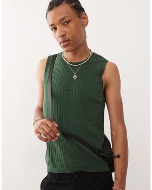 Prohibited Knit Tank Top - Green