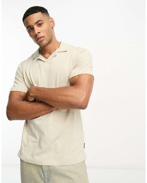 Only & Sons Polo Con Rever - Bianco