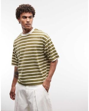 ASOS Heavyweight Boxy Oversized T-shirt - Green