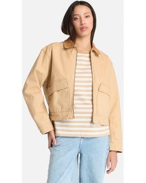 Timberland Strafford - veste en toile - blé clair délavé - Bleu