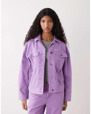 Wrangler Denim Cowgirl Jack - Paars