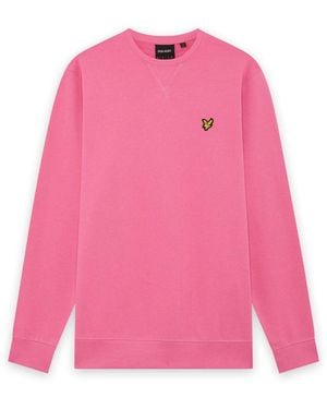 Lyle & Scott Mid Layers Crew Neck Sweatshirt - Pink