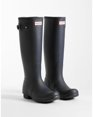 HUNTER Original Tall Wellington Boots - Black