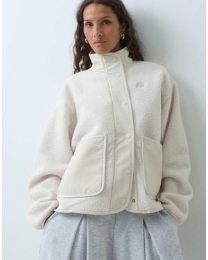 New Balance High Pile Fleece Jacket - Grey