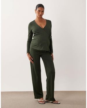Mama.licious Mamalicious - pantalon d'ensemble - Vert