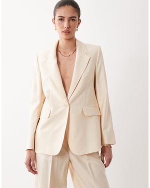 Mango Veronica Tailored Blazer Co-ord - Natural